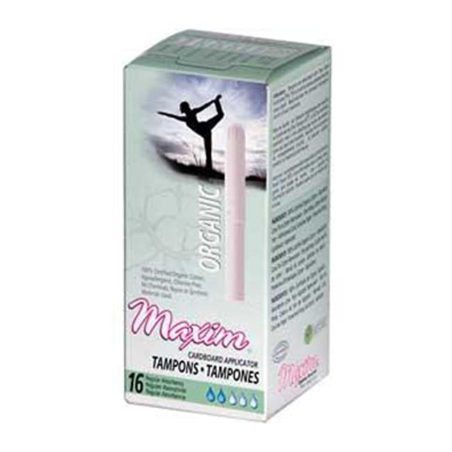 Maxim Hygiene Products 0799304 Organic Cotton Cardboard Applicator