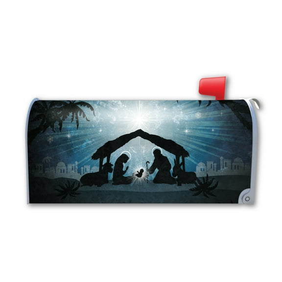 The Nativity Large Mailbox Cover Magnet