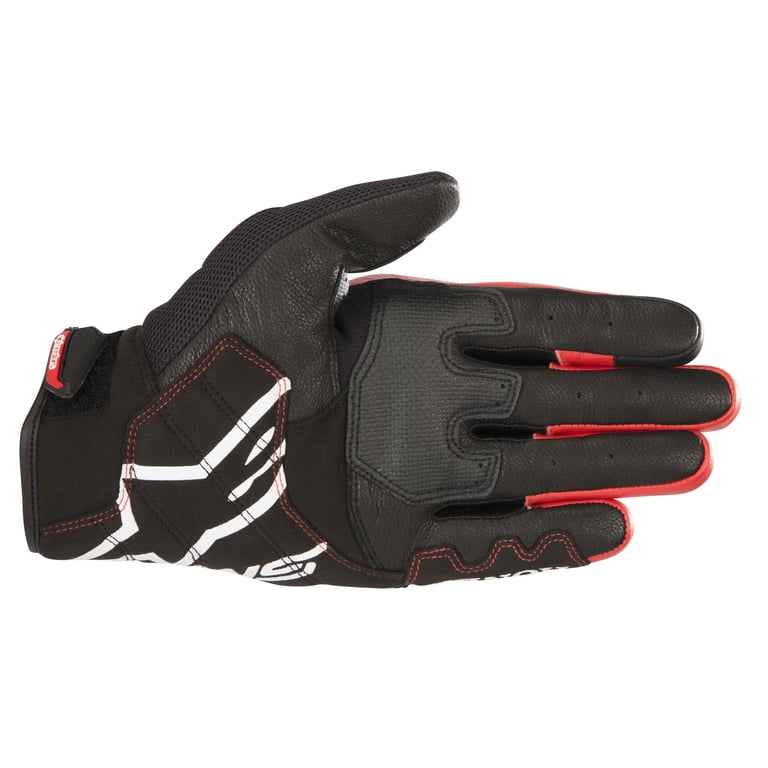 Alpinestars SMX-2 Air Carbon V2 Motorcycle Gloves - Black/Red, CE Certified, XXL