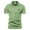 Green, variant on Floenr Mens T Shirts,Men Short-Sleeved Turn-Down Collar Solid Buttons Blouse Polo-Shirt Tops