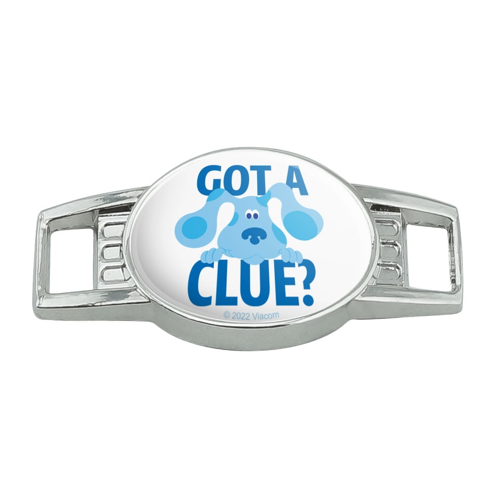 Blue's Clues Got a Clue Shoe Shoelace Shoe Lace Tag Runner Gym Charm
