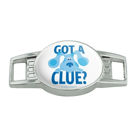 Blue's Clues Got a Clue Shoe Shoelace Shoe Lace Tag Runner Gym Charm Decoration
