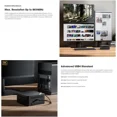 thumbnail image 5 of MINISFORUM UM690S Mini PC with AMD Ryzen 9 6900HX, 32GB RAM, 1TB SSD, WiFi 6 Compact Desktop Computer, 5 of 9