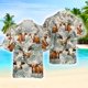 thumbnail image 3 of Camisas casuales con estampado 3D de anime de vaca hawaiana para hombre, ropa de moda de manga corta, disfraces, blusas de gran tamaño, camisas y blusas para hombre, 3 of 5