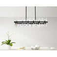thumbnail image 3 of Serena 42 inch crystal rectangle chandelier in black, 3 of 9
