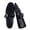 Black, variant on Cushionaire Wit Hand Woven Flats for Women | Mary Jane Ballet Flats with Adjustable Braided Buckle Strap | Classic Woven Flat Design for Everyday Casual Outfits
