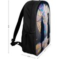 thumbnail image 2 of Wednesday Backpacks Basic Shoulder Daypack Bookbag Satchel Knapsack Rucksack-XTYD1760, 2 of 3