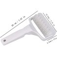 thumbnail image 3 of DIY Baking Tool Cutter Pastry Mold Dough Lattice Cutter Rolle Lattice Roller Cutter Craft Dought Cookie Pie Pizza Bread Pastry Home Kitchen Tools (Plastic lattice cutter) Plastic lattice cutter -, 3 of 8