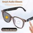 thumbnail image 5 of 2025 New Smart Audio Glasses, BT Call & Music, Photochromic, Blue Light Blocking, Holiday Gift, 5 of 13