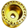 thumbnail image 2 of DNA Motoring HUB-ALU-OH106-GD Aluminum Steering Wheel 6 -Hole Hub Adaptor Kit (Gold) - For 1990 to 1995 Honda Accord / Prelude 91 92 93 94, 2 of 4