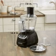 BLACK+DECKER 8Cup Food Processor with Stainless Steel Blade, Black
