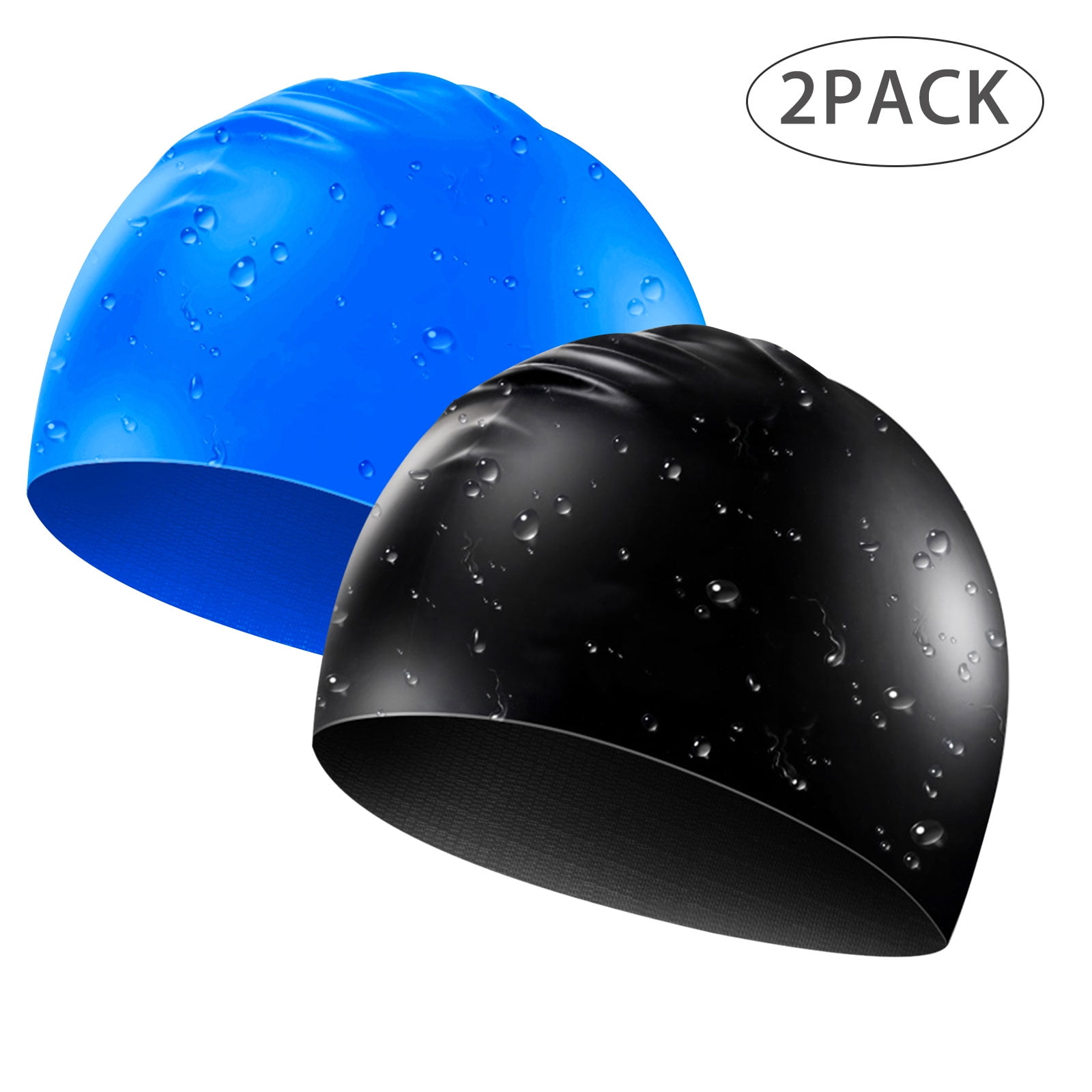 Durable Unisex Swimming Hat for Reducing Water Intake Silicone Swimming Cap