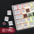 thumbnail image 4 of HK GAMING GK61 60% v3 | Hotswap Mechanical Gaming Keyboard | 61 Keys Multi Color RGB LED Backlit for PC/Mac Gamer | US Layout (White, Cherry Mx Brown), 4 of 5