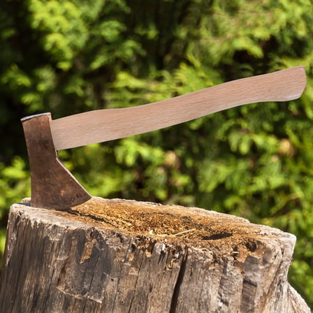 YSNOOWE 1Pcs Replacement Axe Handle in Light Yellow for Comfortable Grip and Durability