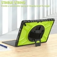 thumbnail image 5 of Dteck Surface Pro 8 Case 13 inch 2021, Rugged Case for Surface Pro 8 with Kickstand and Hand Strap Heavy Duty Shockproof, Compatible with Type Cover Keyboard,Green, 5 of 9