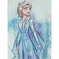 thumbnail image 2 of Disney Girls Frozen 2 Elsa or Anna Side Tie Long Sleeve Graphic T-Shirt, Sizes 4-16, 2 of 3