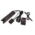thumbnail image 1 of ziyahi 4PCS 9 LED RGB Car Interior Atmosphere Footwell Strip Light USB Charger Remote Control Decorative Lamp, 1 of 6