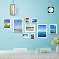 thumbnail image 4 of Frogued Photo Frame Anti-drop Magnetic Process Thin No Punch Self Viscosity DIY Home Decor Photo Wall Photo Wall Sticker Photo Studio Supply (Orange Single Layer,10Inch), 4 of 13