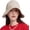 Beige, variant on Linen Blend Victorian Bonnet Hat Sun Cap, Foldable Summer Visor | Katy