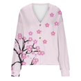 thumbnail image 5 of Puntoco Chaqueta Informal Con Botones Y Estampado De Moda Para Mujer, 5 of 5