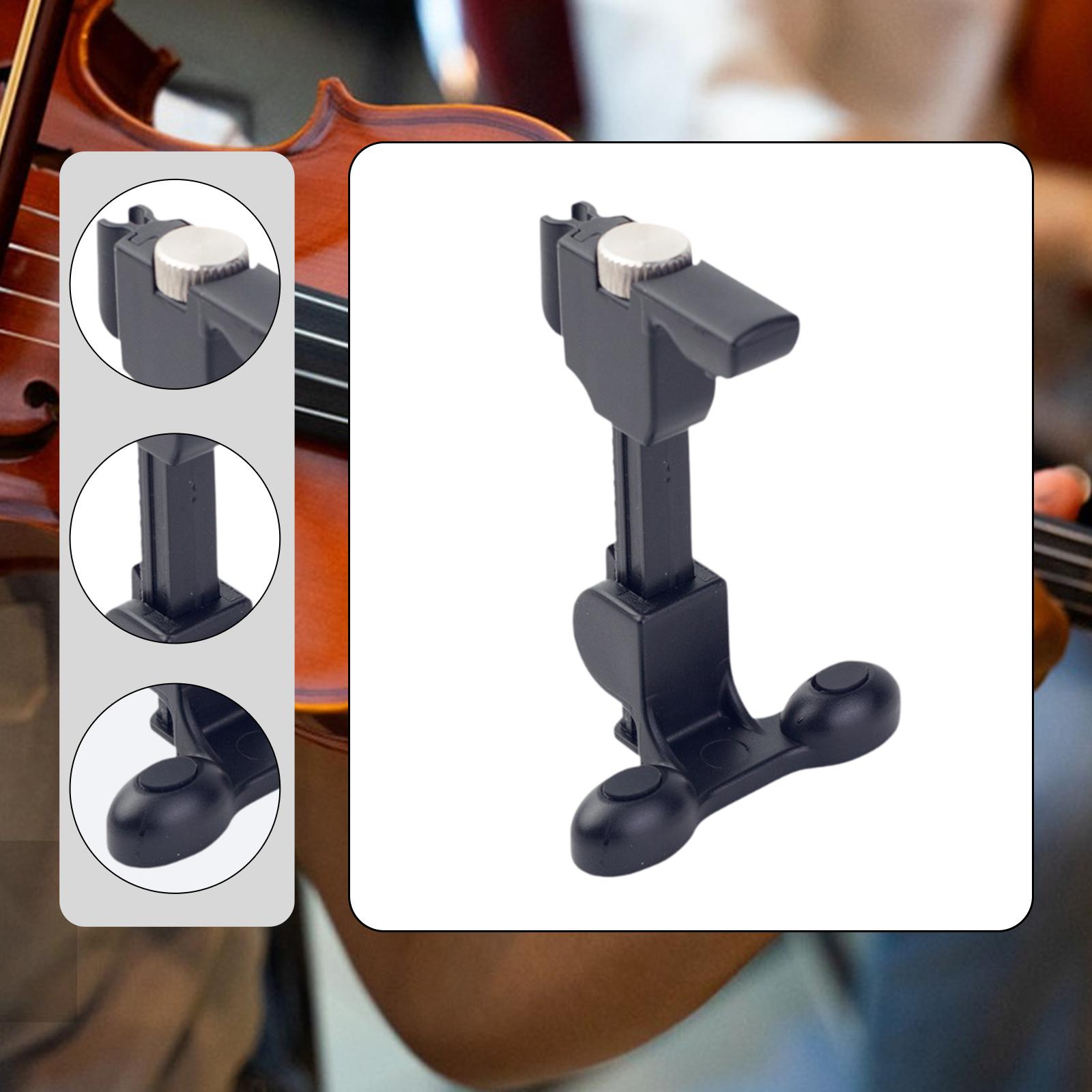 LeeQinersw Instrument Condenser Microphone Stand Clip for Clear Sound Stage Performance Viola