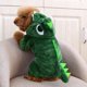 thumbnail image 2 of 1 disfraz de perro dinosaurio con capucha, talla M (longitud de espalda: 28-32 cm, circunferencia del pecho: 38-42 cm, circunferencia del cuello: 26-29 cm), disfraz de perro para Halloween, Navidad, 2 of 5
