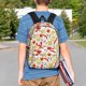 thumbnail image 4 of Disketp Crabs And Beer Mochila Escolar de 15 Pulgadas, Mochila Ligera para Estudiantes, Viajes y Trabajo, Cómoda y Resistente para el Uso Diario, 4 of 6