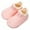Pink, variant on Barerun Toddler Slippers for Boys Girls Kids House Shoes Dark Grey