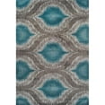 thumbnail image 1 of Dalyn MG4441TE3X5 3 ft. 3 in. x 5 ft. 3 in. Modern Greys Teal Area Rug, 1 of 1