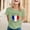 Green, variant on Women Tshirts French Flag Graphic Short Sleeve Crewneck Paris Top Womens Blouse Sky Blue M