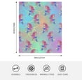 thumbnail image 3 of Mermaid Blanket for Girls,Kids Mermaid Throw Blanket for Boys and Girls,Cool Cute Soft Throw Blanket Gifts, 50x60 Comfy Blanket for Boys Kids Teen, 3 of 6