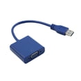 thumbnail image 2 of Usb3.0 A Vga Convertidor De Adaptador Multi-display Cable De La Tarjeta Gráfica De Video Azul Hugo Cable adaptador USB a VGA, 2 of 6
