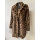 thumbnail image 5 of Chaqueta de piel sintética con estampado de leopardo para mujer, chaqueta de invierno de lana suelta Sherpa, chaqueta de felpa con bolsillos, 5 of 6