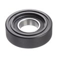 thumbnail image 1 of Unique Bargains Roulement à Rouleau à Poulie en PU 20x50x15 mm, Roue de Guidage Revêtue de Polyuréthane pour Usage Industriel, Noir, 1 of 5