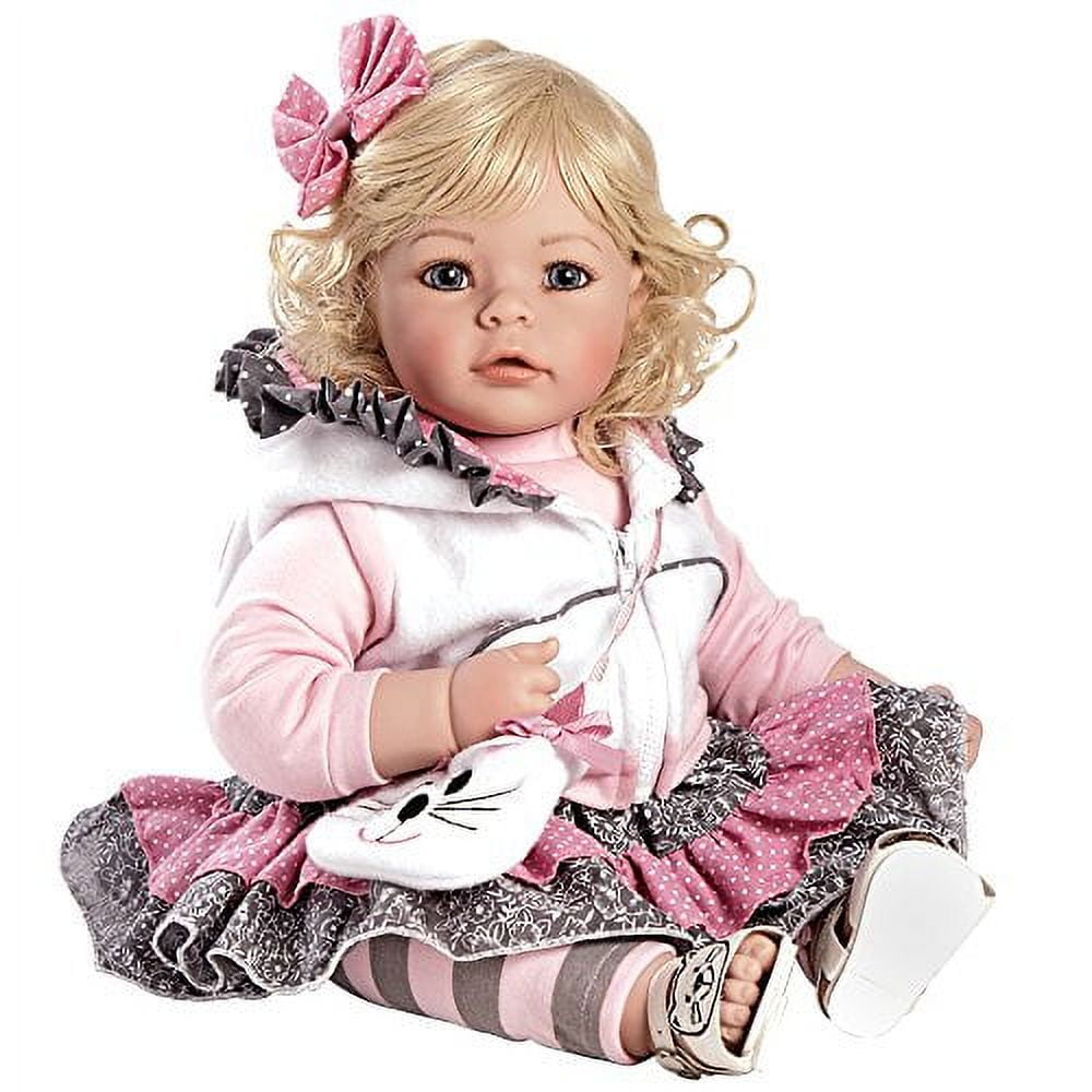 Adora Toddler Time Premium Collection Daisy Delight 20 Realistic Toddler Baby Doll with Exclusive Powder Scented Soft CuddleMe Vinyl Auburn Red Hair Blue Eyes Birthday Gift For Age 6 Walmart