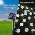 thumbnail image 6 of 20/30/50/100/200 LED Solar Light Outdoor Waterproof Solar String Lights Garden LED Bubbles Crystal Ball Globe Fairy Light Christmas, 6 of 9