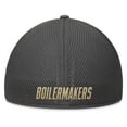 thumbnail image 4 of Men's Fanatics Gray Purdue Boilermakers Clincher Flex Hat, 4 of 5