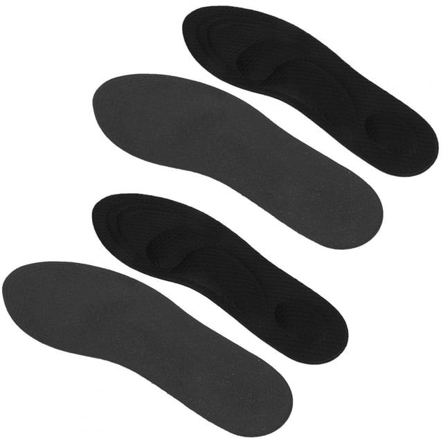 Orthotic Insole, Sweat Absorb Sport Insole, Breathable Comfortable Shock Absorption For Work Boot,Walking,Running And Casual Shoes Men, Woman, Work, Running Black For Men,Black For