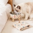 thumbnail image 4 of SUTWOEN Elevated Pet Bowl with Stand, Stainless Steel Dog Cat Food Water Dish, Anti Slip Anti Pointed Neck Protection Design, 4 of 5