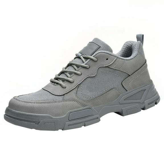 Steel Toe Cap Trainers Mens Womens Safety Trainers Lightweight Safety Shoes Comfortable Cushioning Work Shoes Breathable Fashion