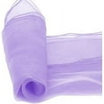 thumbnail image 2 of Nvzi 25 Pack Organza Banquet Chair Sash Sashes Bows Ties for Weddings Party Decoration White Pink Purple Gold Red(25 Pack, Lavender), 2 of 5