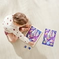 thumbnail image 6 of Hape: Space Friends Puzzle - 48pc, Double-Sided Coloring Puzzle, 1 Side Pre-Colored Picture - 1 Side Outline Scenic Image To Color In, Kids Ages 4+, 6 of 7