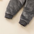 thumbnail image 2 of Vedolay Girls Outfits 2Pcs Fashion Girl Long Sleeve Knitted Crop Top Casual Pants Fall Outfits Set,Gray 9-12M, 2 of 4