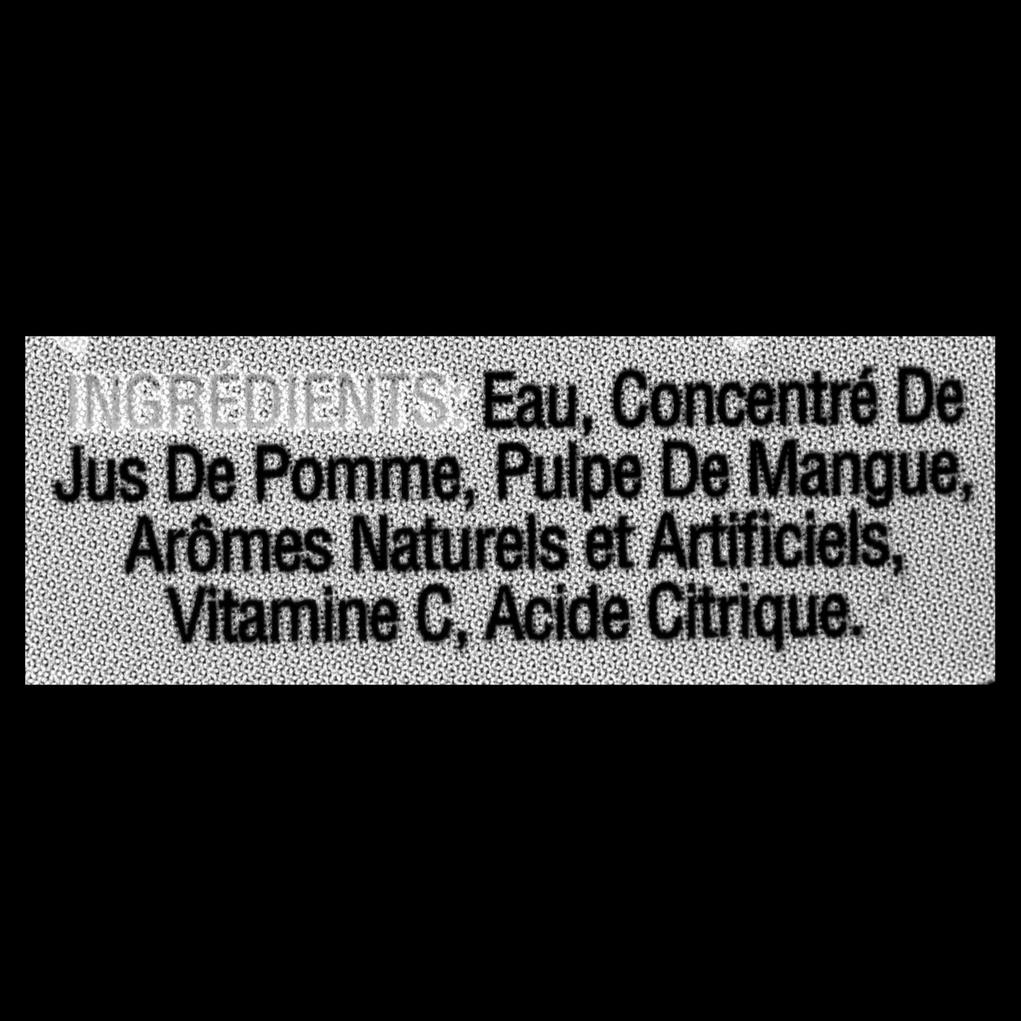 Jus de fruits mélangés 100 % Rubicon sans sucre ajouté à saveur de pomme et mangue
