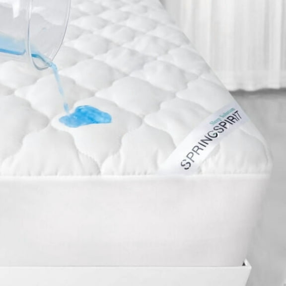 Full Mattress Protector Waterproof, Breathable & Noiseless Full Mattress Pad Cover Quilted Fitted with Deep Pocket Strethes up to 18" Depth (54"x 75")