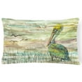 thumbnail image 1 of Carolines Treasures SC2012PW1216 Pelican Sunset Canvas Fabric Decorative Pillow, 1 of 1