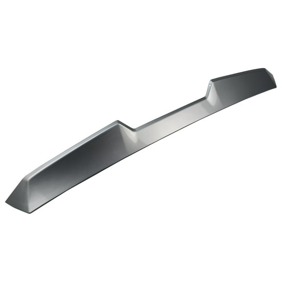 Ikon Motorsports Roof Spoiler Compatible With 2022-2025 Subaru BRZ Toyota GR86, Painted #G1U Ice Silver Metallic ABS Plastic V Style Rear Window Visor Spoiler Wing