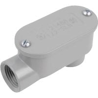 Service Entrance Elbow, 90 Deg, 1/2" Rigid, Aluminum Halex Company 59505