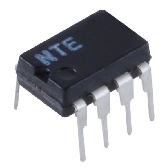 nte electronics nte889m integrated circuit dual low power jfet op amplifier, 8-lead dip package, 36v supply voltage