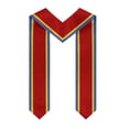 thumbnail image 3 of More design Graduation shawl Eswatini & United States Flag Stole Sash Honor Study Aboard International Students, 3 of 8